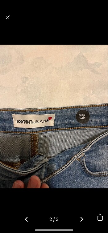 Koton Jean Şort