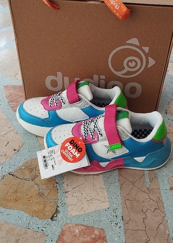 Diğer Kız Çocuk Çok Renkli Velcro Spor Ayakkabı