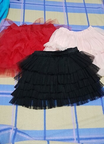 3 adet tutu etek