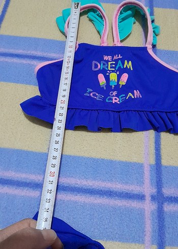 LC Waikiki Renkli Baskılı Kız Çocuk Bikini 2 3 yas