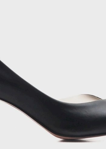 Luvi Siyah Stiletto 39 numara Topuklu Ayakkabı - Görsel 2