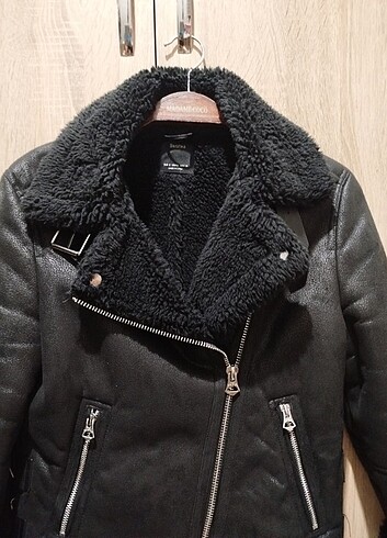 s Beden Bershka içi kürklü mont