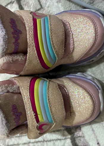 Skechers Skechers Kız Çocuk Çok Renkli Polar Botlar