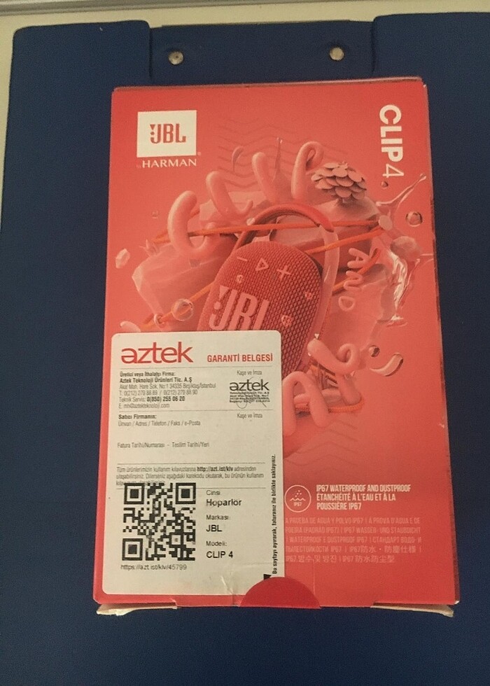 Jbl Clip 4 Kırmızı - Görsel 2