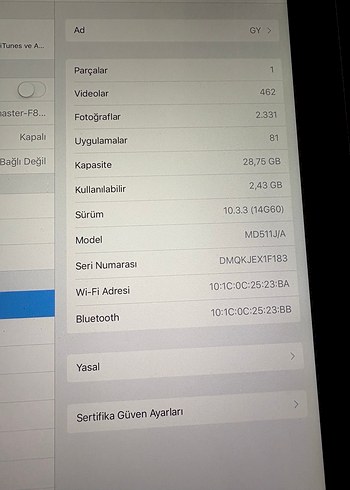 Ipad 4. Nesil Wifi Apple Tablet - Görsel 6