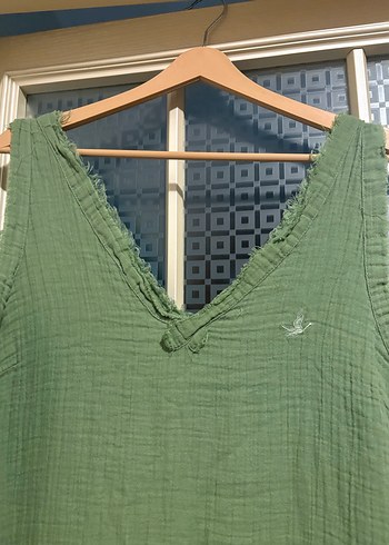 Yeşil V Yaka Beymen Club Elbise - Görsel 3