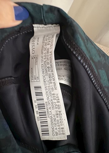 Leopar Desenli Orijinal Oysho Tayt - Görsel 4