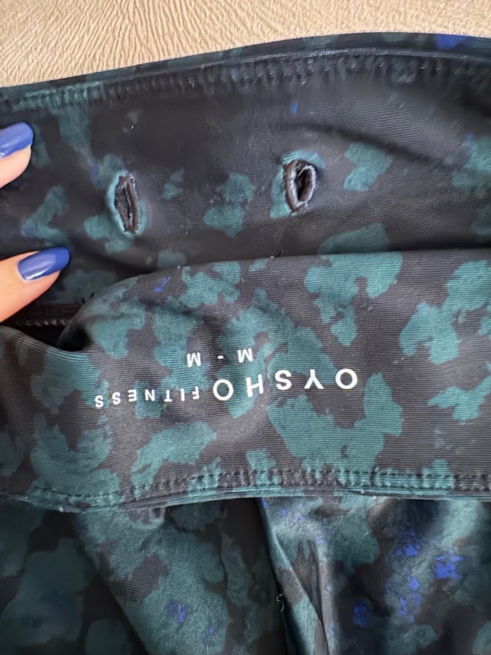 Leopar Desenli Orijinal Oysho Tayt - Görsel 5