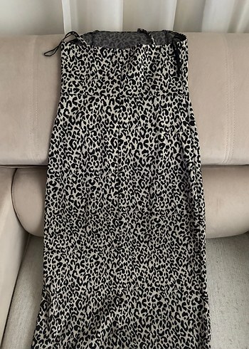 Zara orijinal leoparlı elbise - Görsel 3