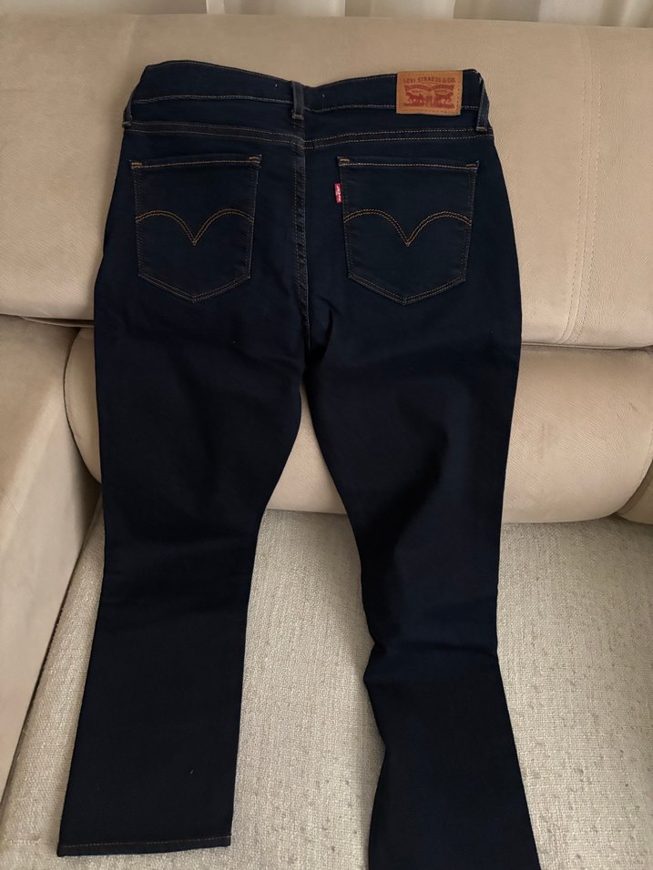 Levis Kadın Lacivert Orijinal Kot Pantolon - Görsel 4