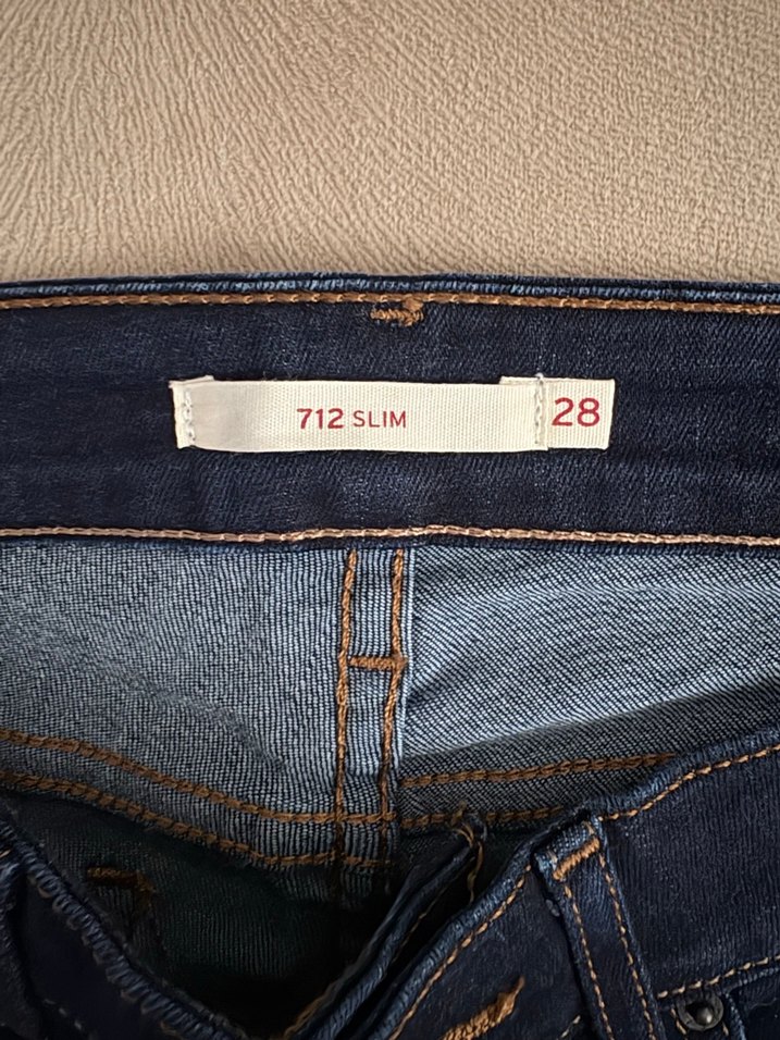 Levis Kadın Lacivert Orijinal Kot Pantolon - Görsel 2