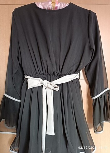 Siyah elbise  - Görsel 3
