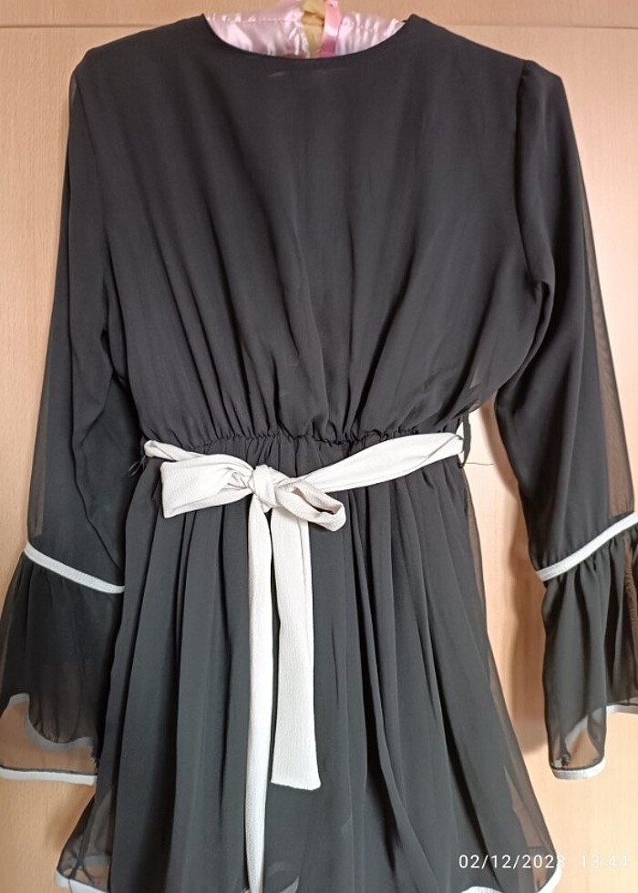 Siyah elbise  - Görsel 3