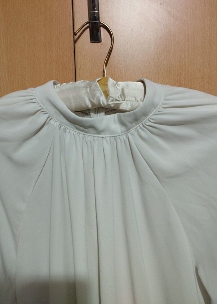 Şifon şık gömlek - Görsel 5