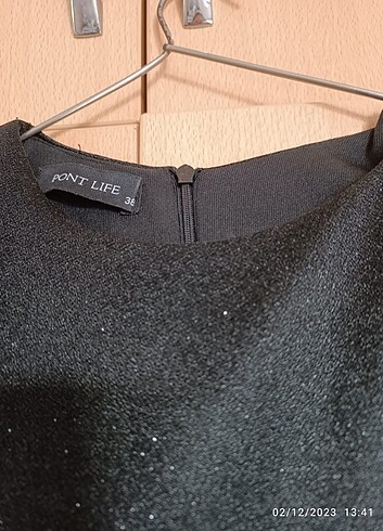 Siyah simli abiye - Görsel 7