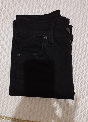 Likralı dar paça pantolon - Görsel 6