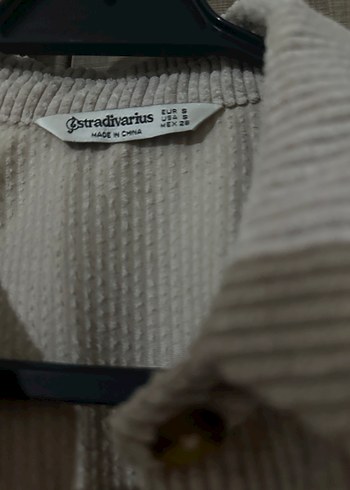 Düğmeli Bej Keten Gömlek - Görsel 2