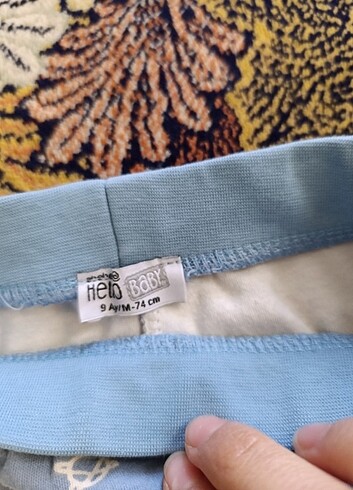 9 Ay Beden Bebek pijama alti