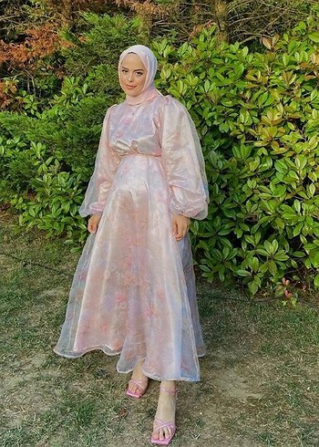 Mango Drapeli lila Uzun Bohem Kadın Elbise