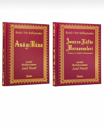 Risale-i nur başlangıç seti iman ve küfür asayı musa