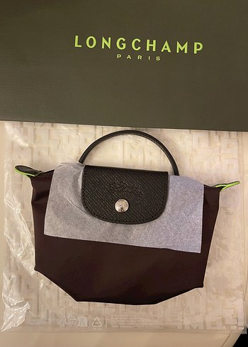 Longchamp Kadın Kahverengi Fermuarlı Çanta