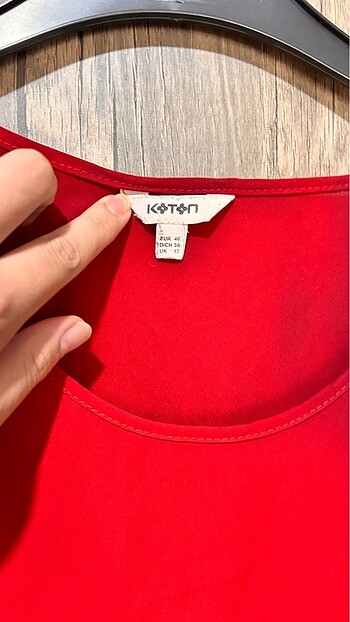xl Beden kırmızı Renk Bluz kırmızı
