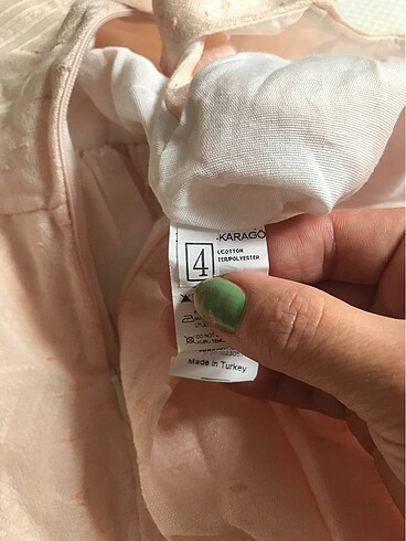 24-36 Ay Beden çeşitli Renk Kız çocuk elbise
