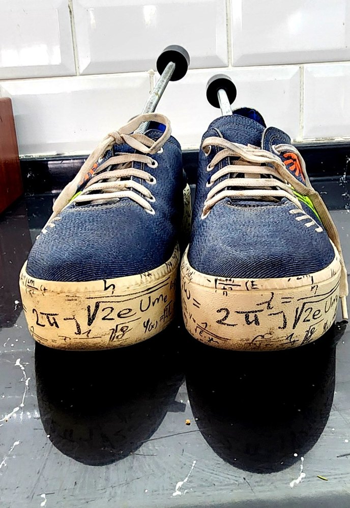 Kadın Denim Platform Spor Ayakkabı 40 - Görsel 2