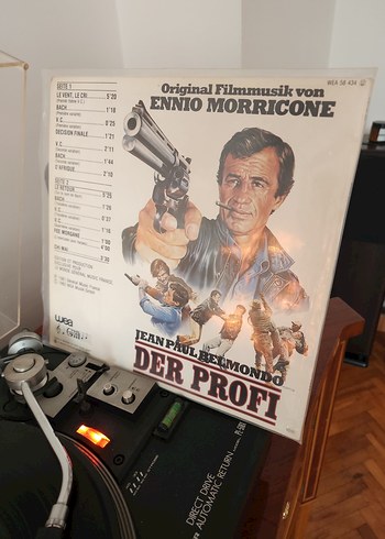 Professionnel Ennio Morricone SOUNDTRACK PLAK - Görsel 2