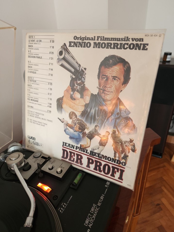 Professionnel Ennio Morricone SOUNDTRACK PLAK - Görsel 2