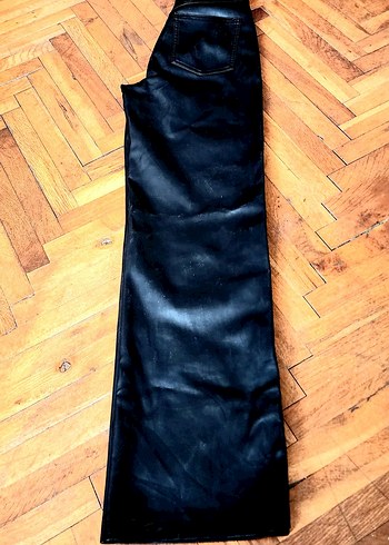 Stradıvaırus deri pantolon 34 sıfır - Görsel 2