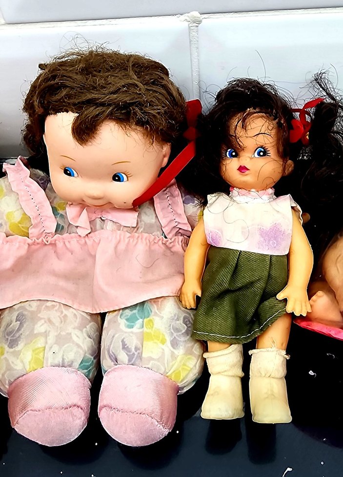 vintage bebekler 9 adet - Görsel 3