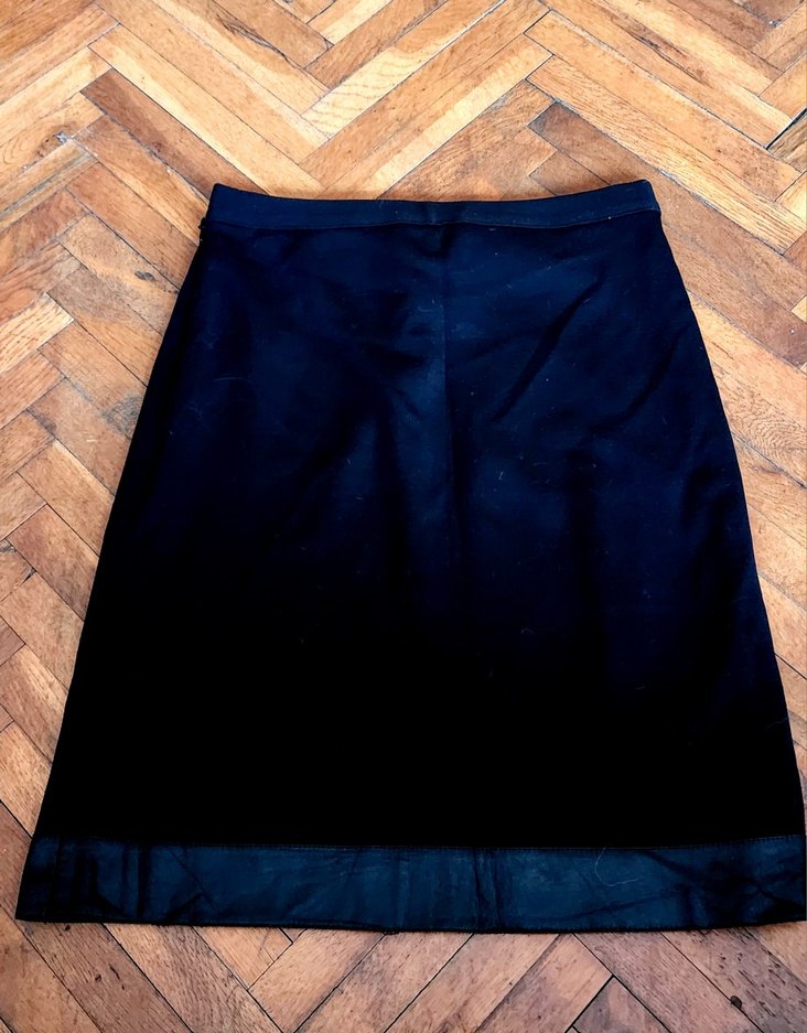 MISIRLI YÜN TRİKO ETEK - Görsel 2