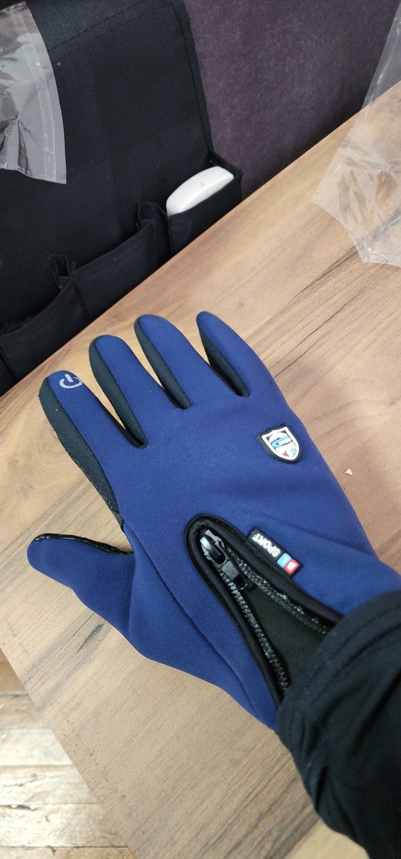 ithal gorotex ,iç polar,kaydırmaz eldiven L beden - Görsel 4