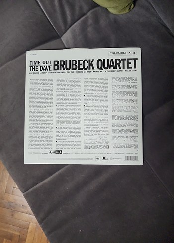 The Dave Brubeck Quartet - Time Out 33 lük plak - Görsel 2