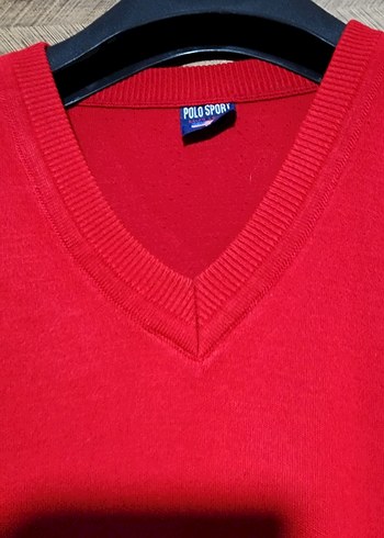 POLO V Yaka Erkek YÜN Kazak L-M - Görsel 2