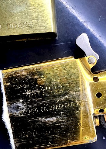 ZIPPO 1990 ORJİNAL HAM PİRİNÇ - Görsel 6