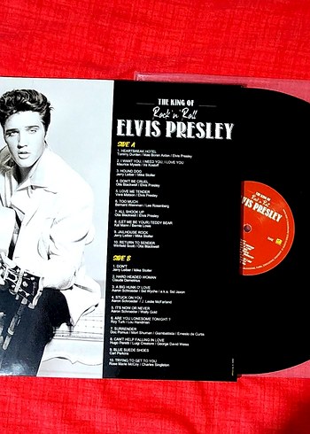 Elvis Presley - The King of Rock'n Roll Plak