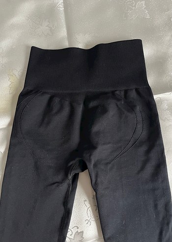 Siyah Kadın Spor Tayt - Görsel 4