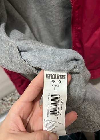 Kırmızı Kapüşonlu Fermuarlı Kadın Ceket/Yağmurluk - Görsel 8