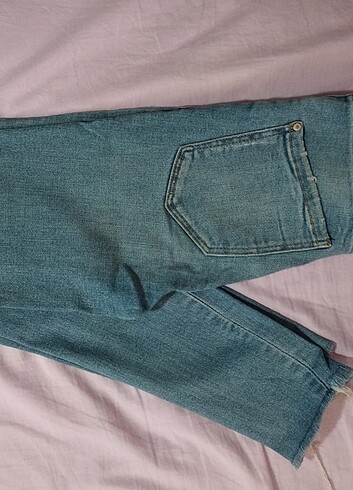 Zara Authentic Denim Dar Pantolon - Görsel 6