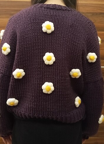 El örgüsü bolero hırka  - Görsel 5