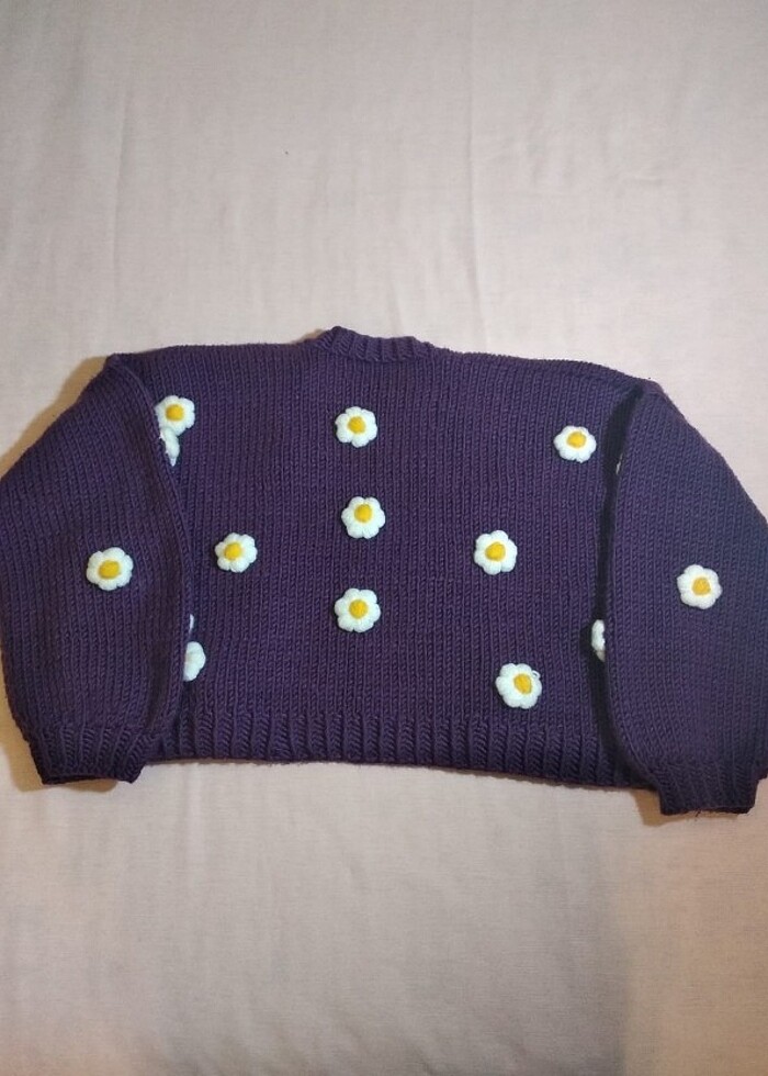 El örgüsü bolero hırka  - Görsel 2