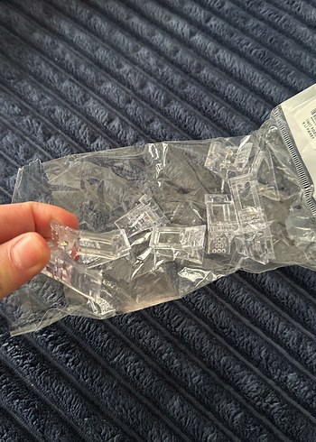 Şeffaf Tırnak Dekorasyon Klipsleri - Görsel 2