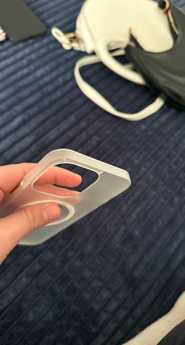 Şeffaf Beyaz Street Wear Telefon Kılıfı 14 Pro max - Görsel 3