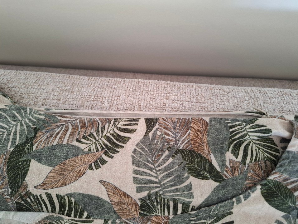 "relax mode" yeşil yaprak desenli elbise - Görsel 4