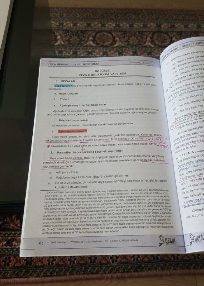 çsa hakimlik ders notları seti 7 kitap. çıkmış sorular analizli. - Görsel 3