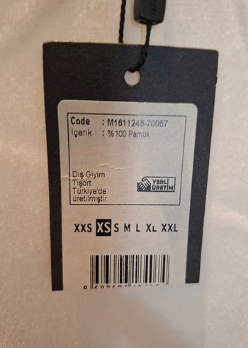 mavi marka Beyaz Pamuklu Kadın Tişört - Görsel 3