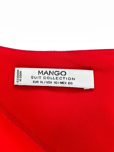 xl Beden kırmızı Renk Mango Kısa Elbise %70 İndirimli.