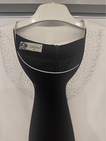 Ceketli Elbise Abiye - Tesettür - İkili Takım - Görsel 10